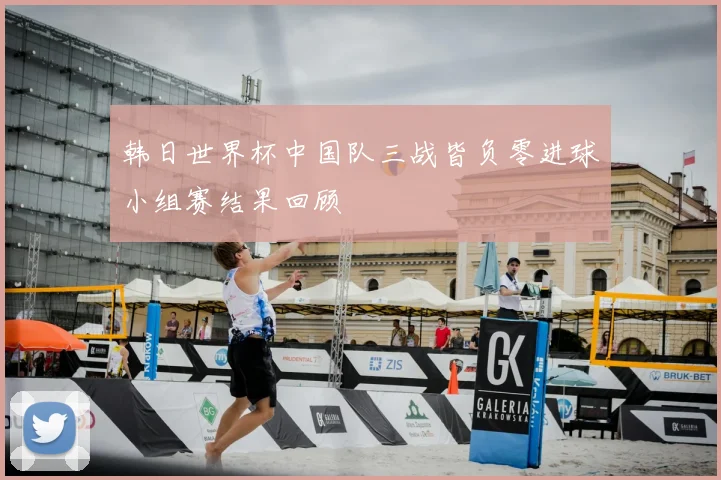 韩日世界杯中国队三战皆负零进球小组赛结果回顾